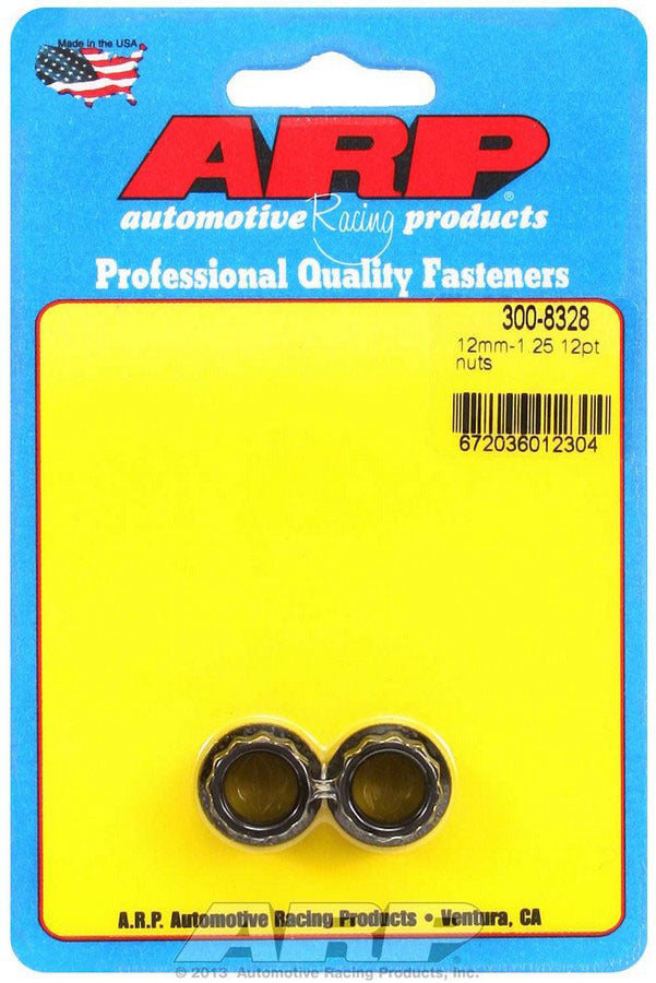 ARP  M12 x 1.25 12pt Nut Kit 2pk 300-8328