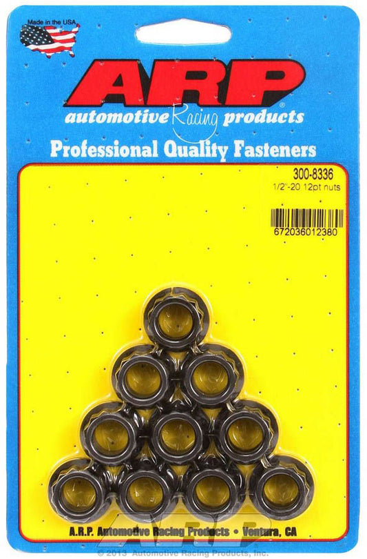 ARP  1/2-20 12pt. Nuts (10)  300-8336