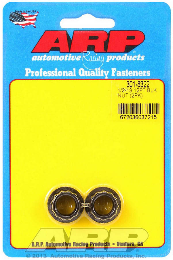 ARP  1/2-13 12pt Nut Kit 2pk  301-8322