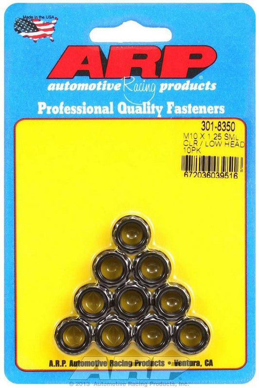 Arp 10mm x 1.25 12pt Nuts 10pk MPN ARP301-8350