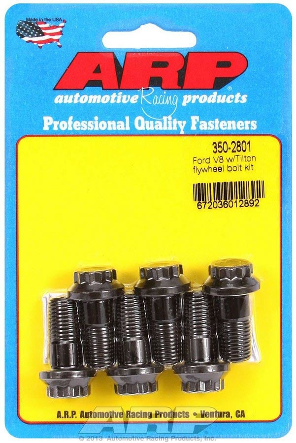 Arp Ford V8 Flywheel Bolt Kit MPN ARP350-2801 For Ford