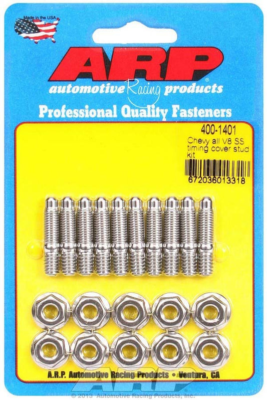 ARP  S/S Timing Cover Stud Kit 400-1401