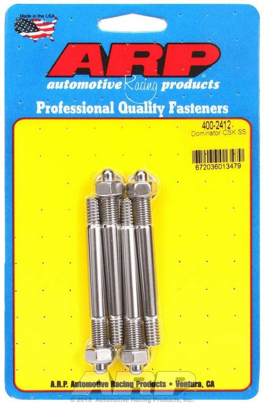 Arp S/S Carburetor Stud Kit 5/16in x 3.200in OAL MPN ARP400-2412