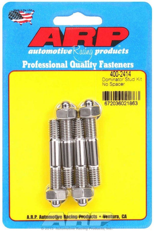 Arp S/S Carburetor Stud Kit 5/16in x 2.225in OAL MPN ARP400-2414