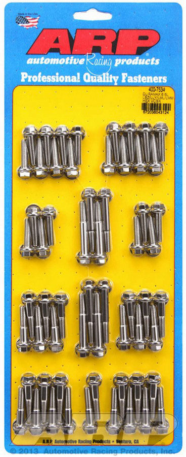 ARP  Valve Cover Bolt Kit 6pt GM Duramax 6.6L 400-7534
