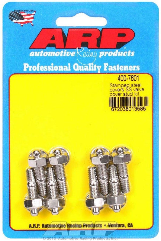 Arp S/S Valve Cover Stud Kit 6pt. (8) MPN ARP400-7601