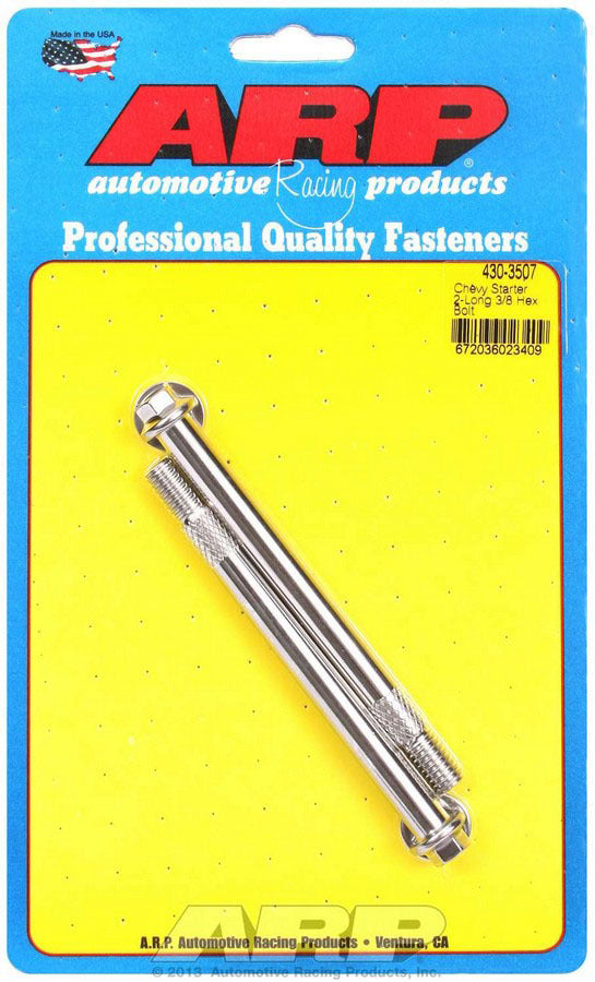 ARP  S/S Starter Bolt Kit 6pt. 430-3507
