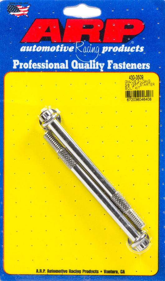 ARP  S/S Starter 12pt Bolt Kit 3/8-16 x 4.660 UHL 430-3509