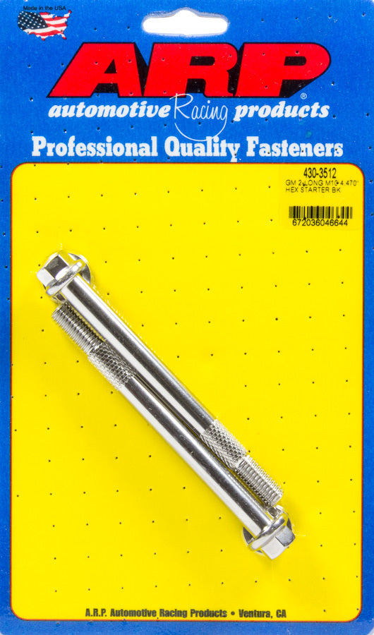 ARP  S/S Starter 6pt Bolt Kit 10mm x 4.470 UHL 430-3512