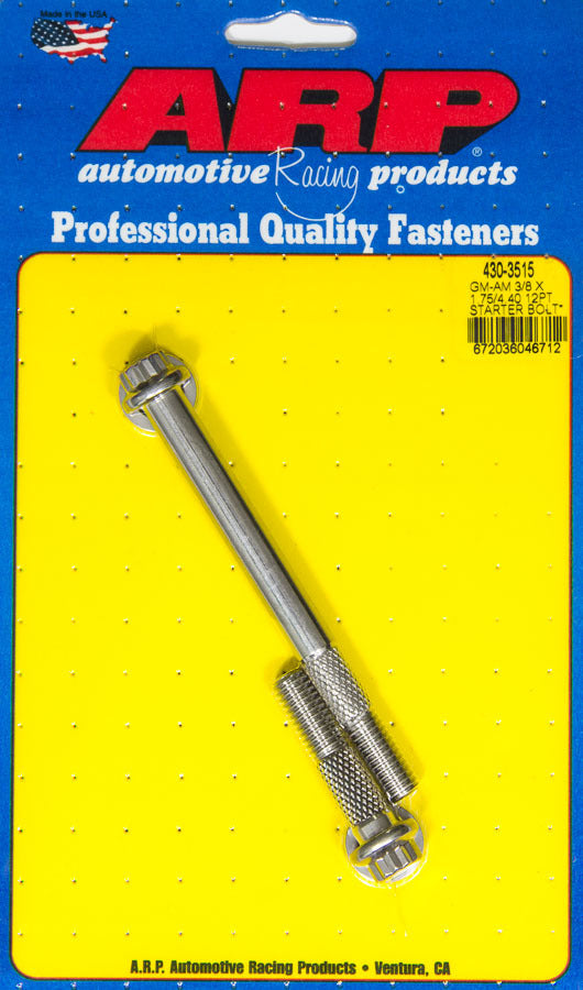 ARP  S/S Starter 12pt Bolt Kit 430-3515