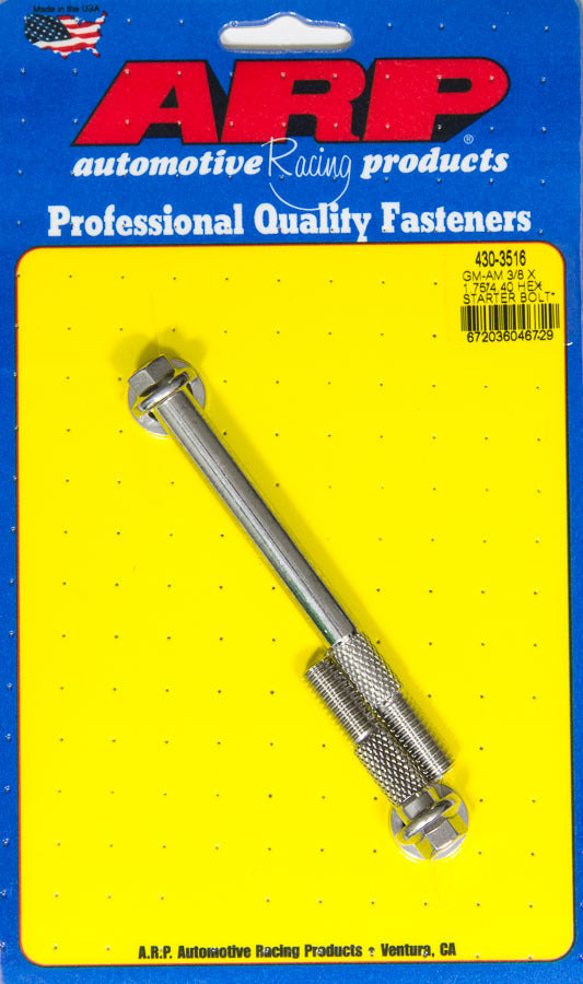 ARP  S/S Starter 6pt Bolt Kit 3/8-16 x 4.400 UHL 430-3516