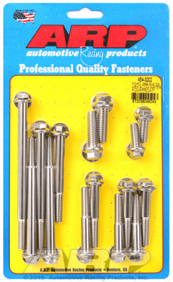 Arp SBF S/S W/P & T/C Bolt Kit 6pt. MPN ARP454-3202 For Ford