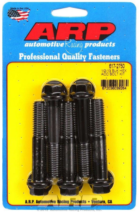 Arp 1/2-13 x 2.750 6pt Bolt Kit (5pk) MPN ARP617-2750 For Universal use