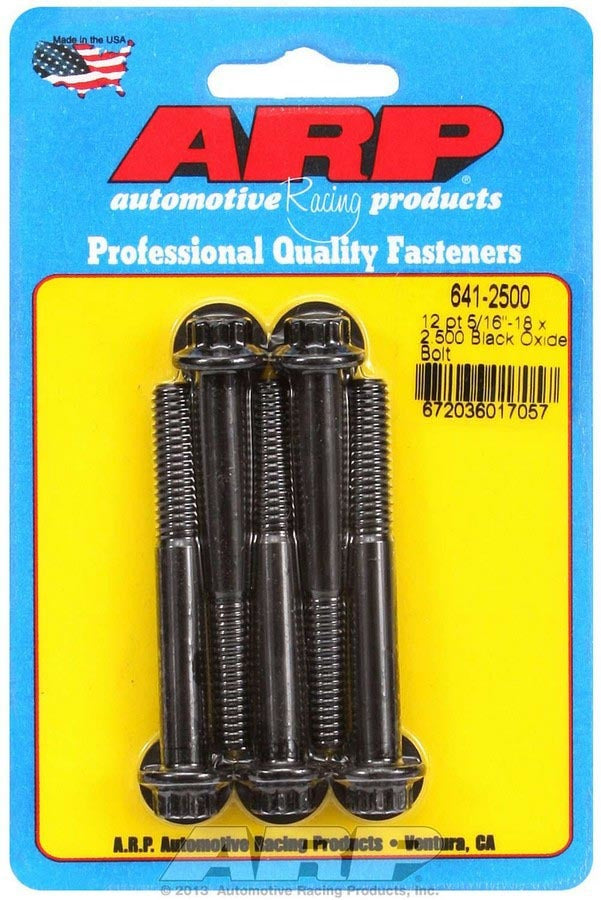 ARP  Bolt Kit - 12pt. (5) 5/16-18 x 2.500 641-2500