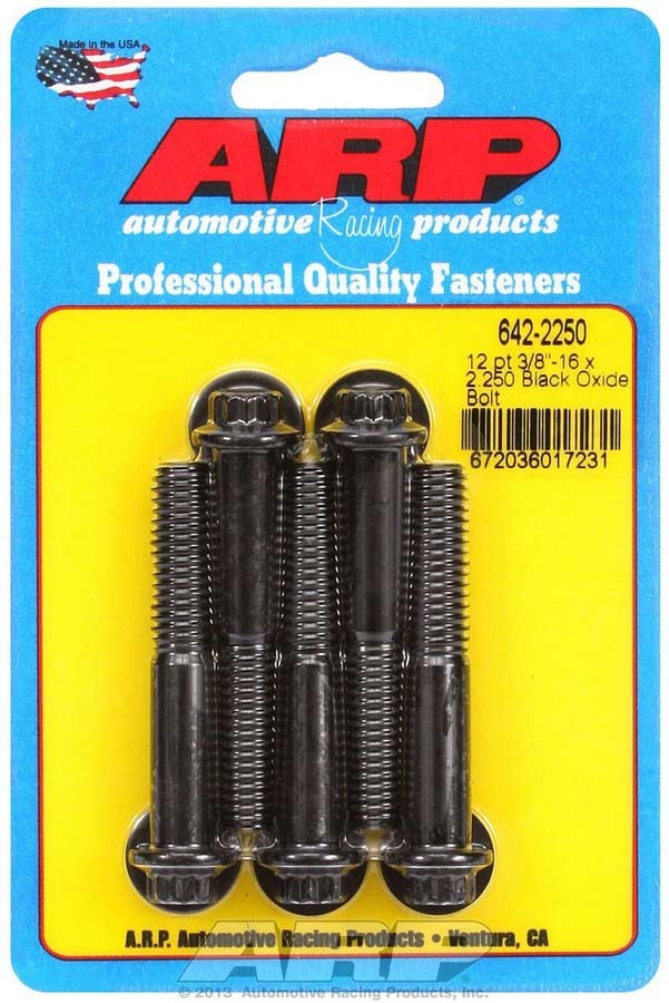 ARP  Bolt Kit - 12pt. (5) 3/8-16 x 2.250 642-2250