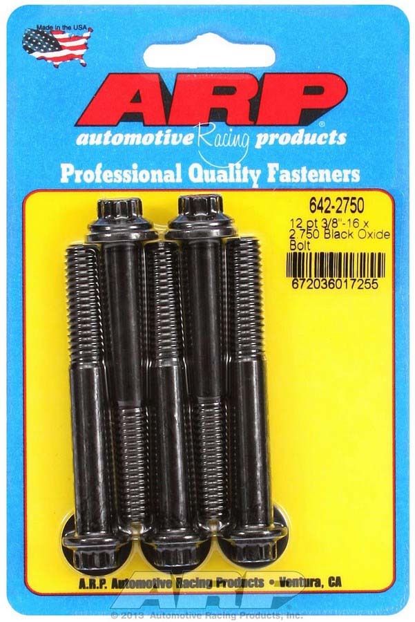 ARP  Bolt Kit - 12pt. (5) 3/8-16 x 2.750 642-2750