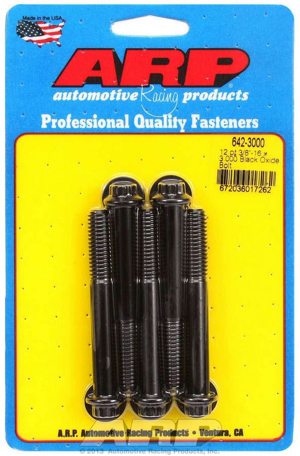 ARP   Bolt Kit - 12pt. (5) 3/8-16 x 3.000  ARP642-3000