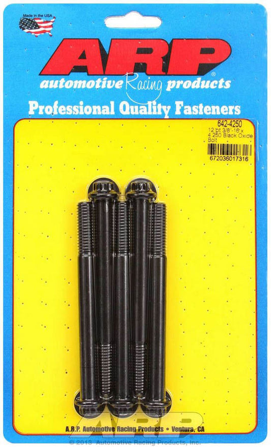 ARP  Bolt Kit - 12pt - 5pk 3/8-16 x 4.250 642-4250