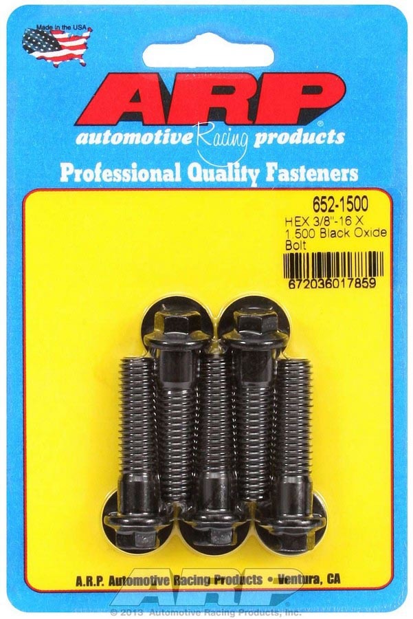 ARP   Bolt Kit - 6pt. (5) 3/8-16 x 1.500  ARP652-1500