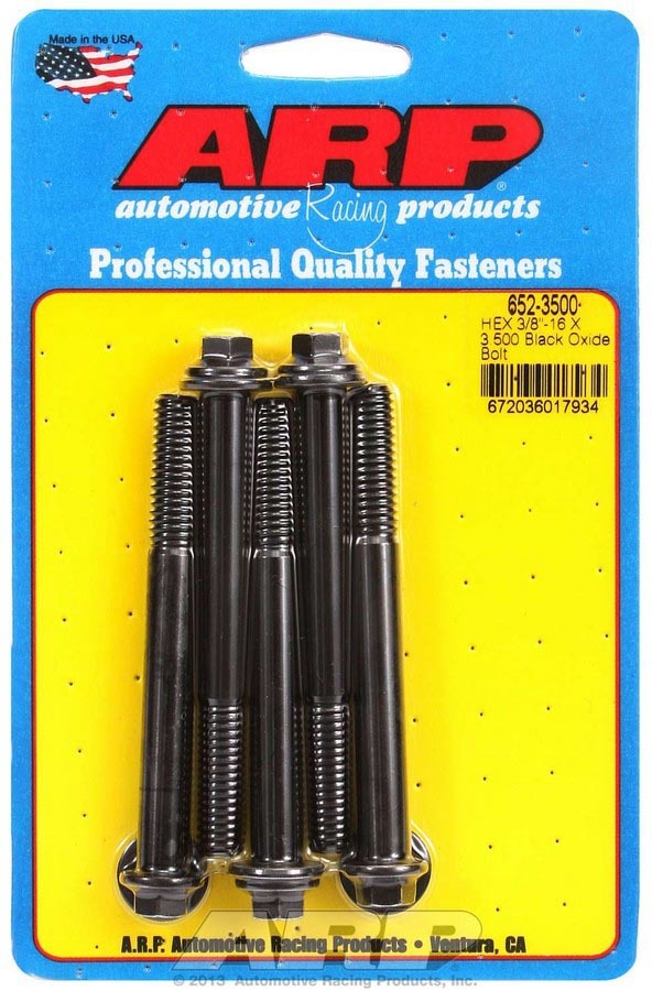 ARP  Bolt Kit - 6pt. (5) 3/8-16 x 3.500 652-3500