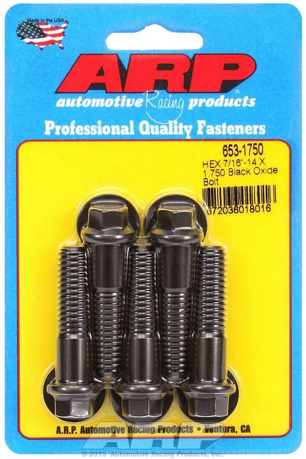 ARP   Bolt Kit - 6pt. (5) 7/16-14 x 1.750  ARP653-1750