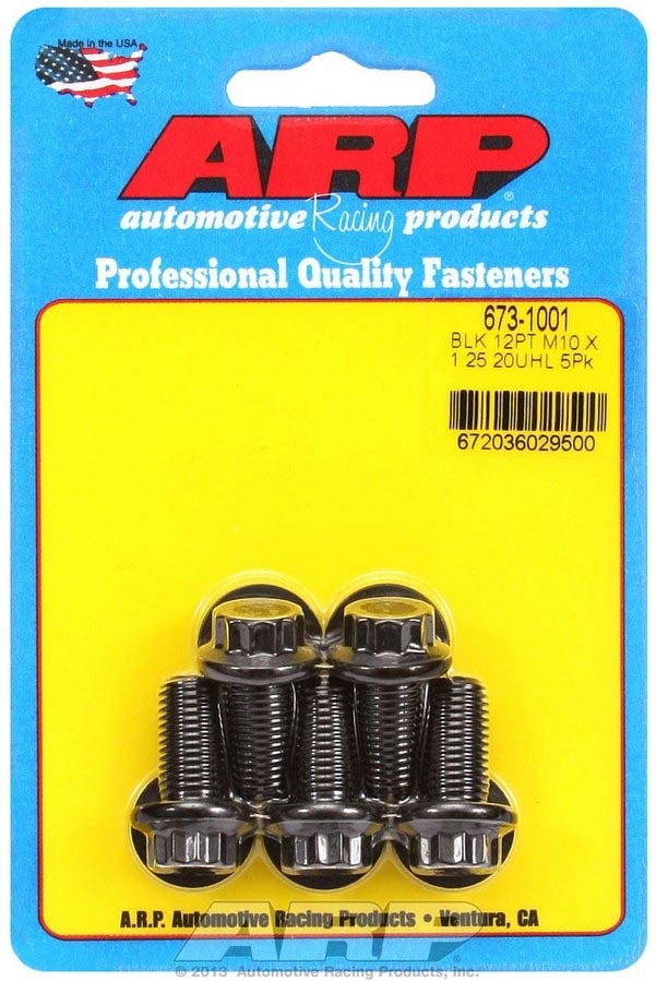 ARP  Bolt Kit 12pt 5pk 10mm x 1.25 x 20mm 673-1001