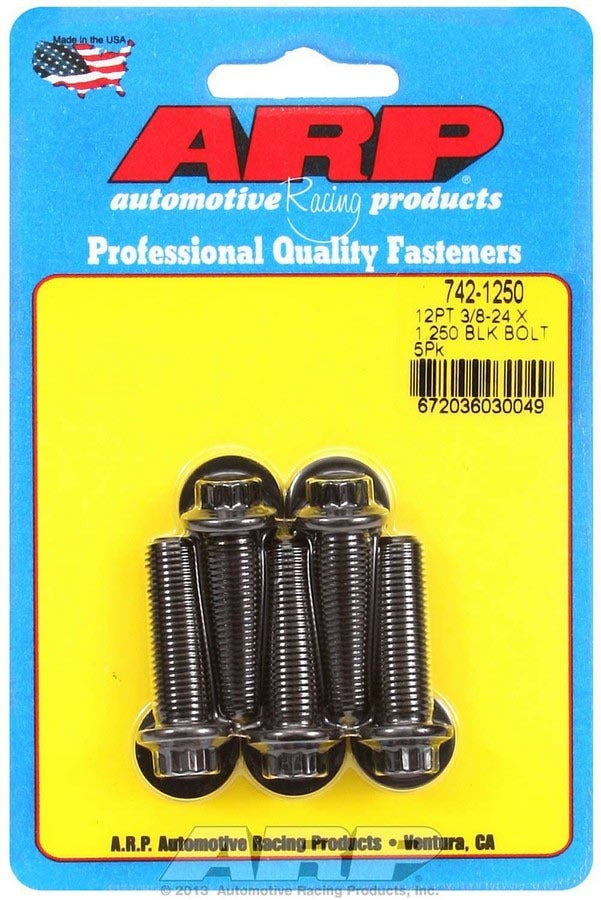 ARP   Bolt Kit - 12pt. (5) 3/8-24 x 1.250  ARP742-1250