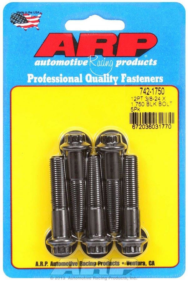 ARP  Bolt Kit - 12pt. (5) 3/8-24 x 1.750 742-1750