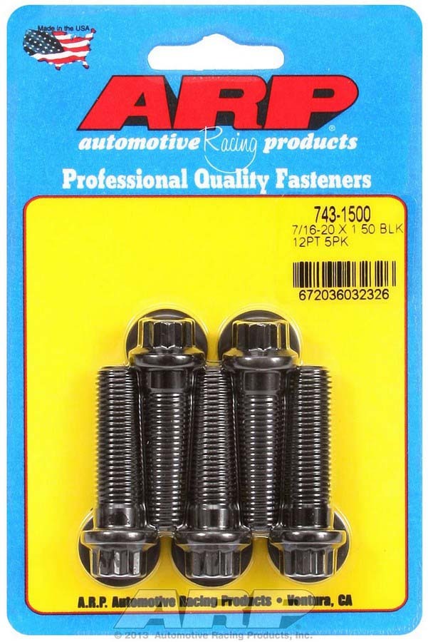 ARP  Bolt Kit - 12pt. (5) 7/16-20 x 1.500 743-1500