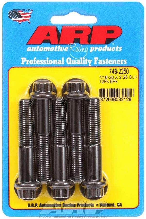 ARP  Bolt Kit - 12pt. (5) 7/16-20 x 2.250 743-2250