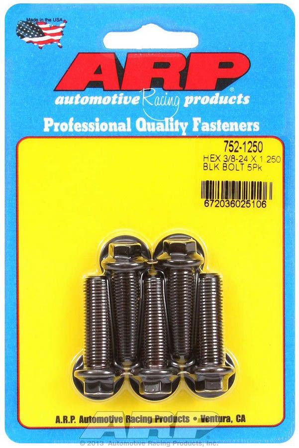 ARP  Bolt Kit - 6pt. (5) 3/8-24 x 1.250 752-1250