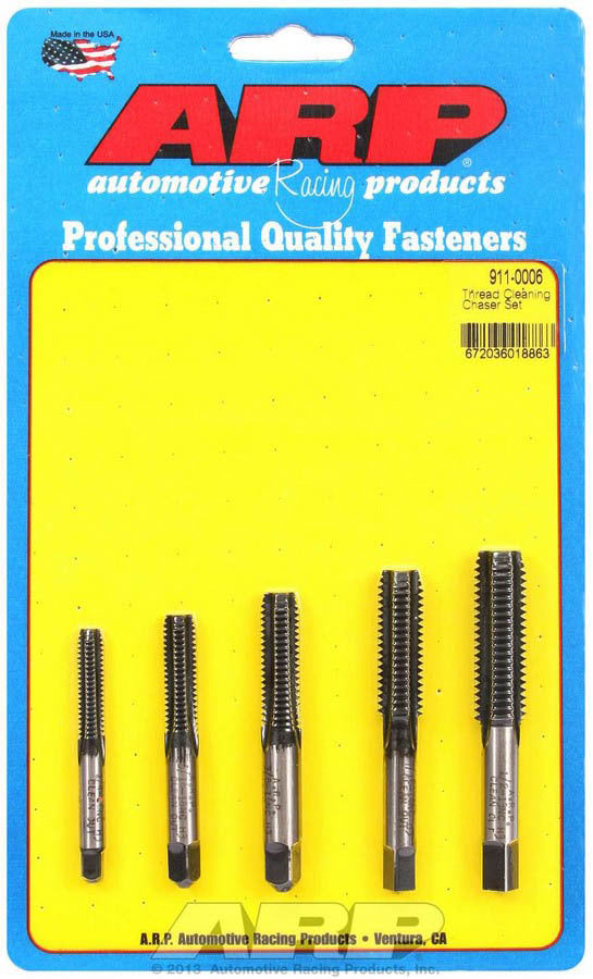 Arp Thread Cleaning Tap Set 5pc. MPN ARP911-0006 For Universal use