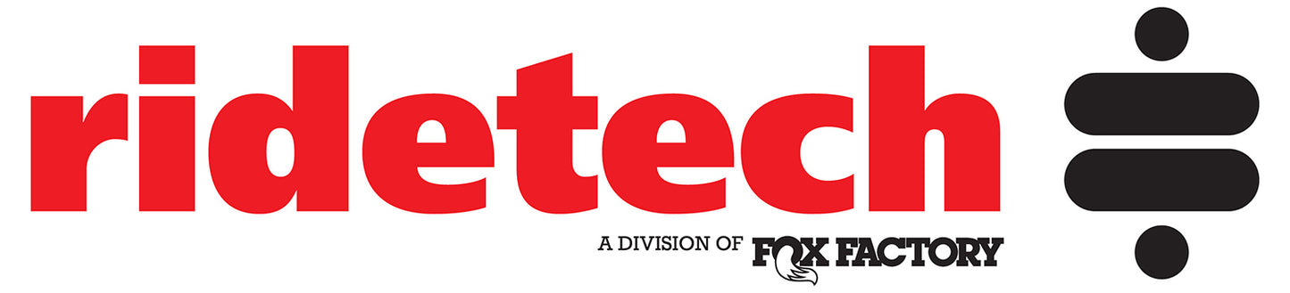 RIDETECH  2010 Ridetech App Guide ver 2   ART102