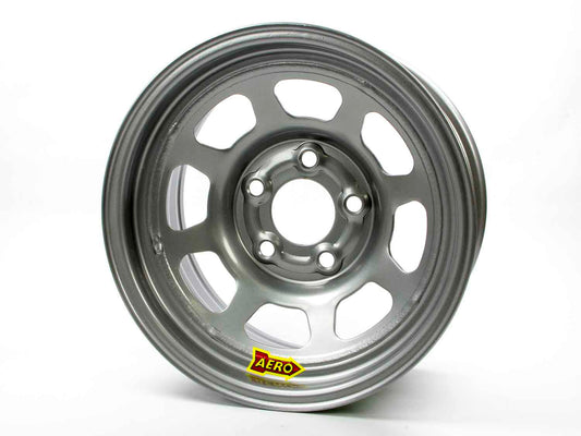 Aero Race Wheels  15x10 2in. 5.00 Silver  50-005020