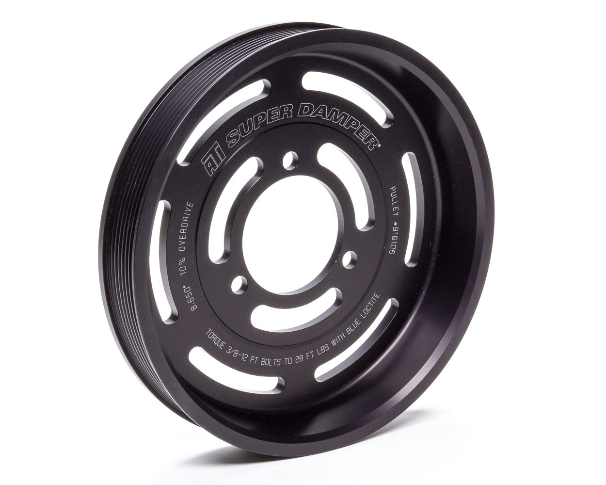 Ati Performance  Supercharger Pulley 8.86 8-Groove Serpentine 916106