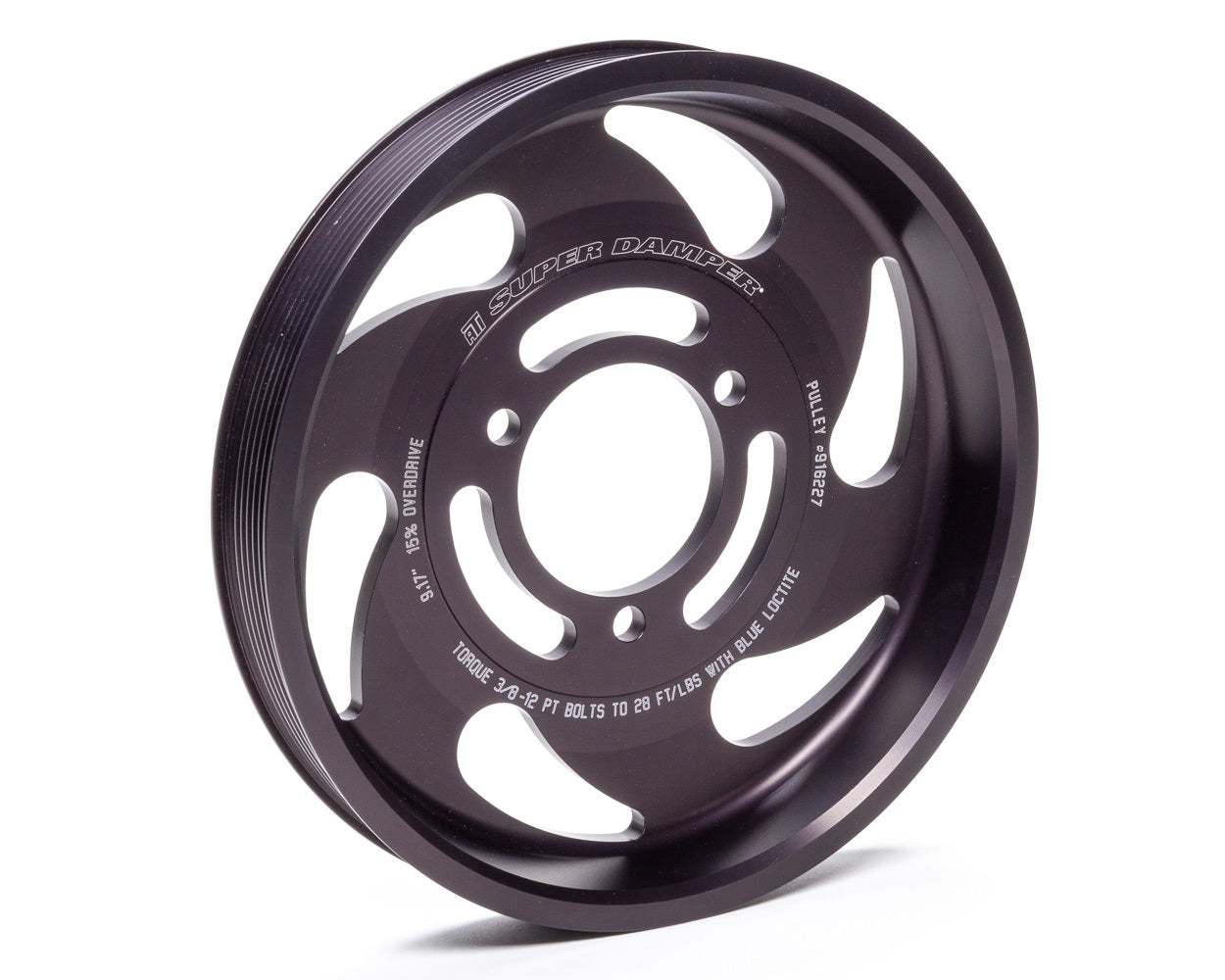 Ati Performance Pulley - Supercharger 9.17 Dia 8-Groove MPN ATI916227 For GM, Cadillac GenV LT-Series, CTS 2016-18