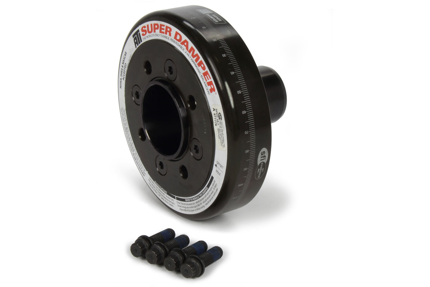 Ati Performance SBF 6.325 Harmonic Damper - SFI MPN ATI918921 For Ford
