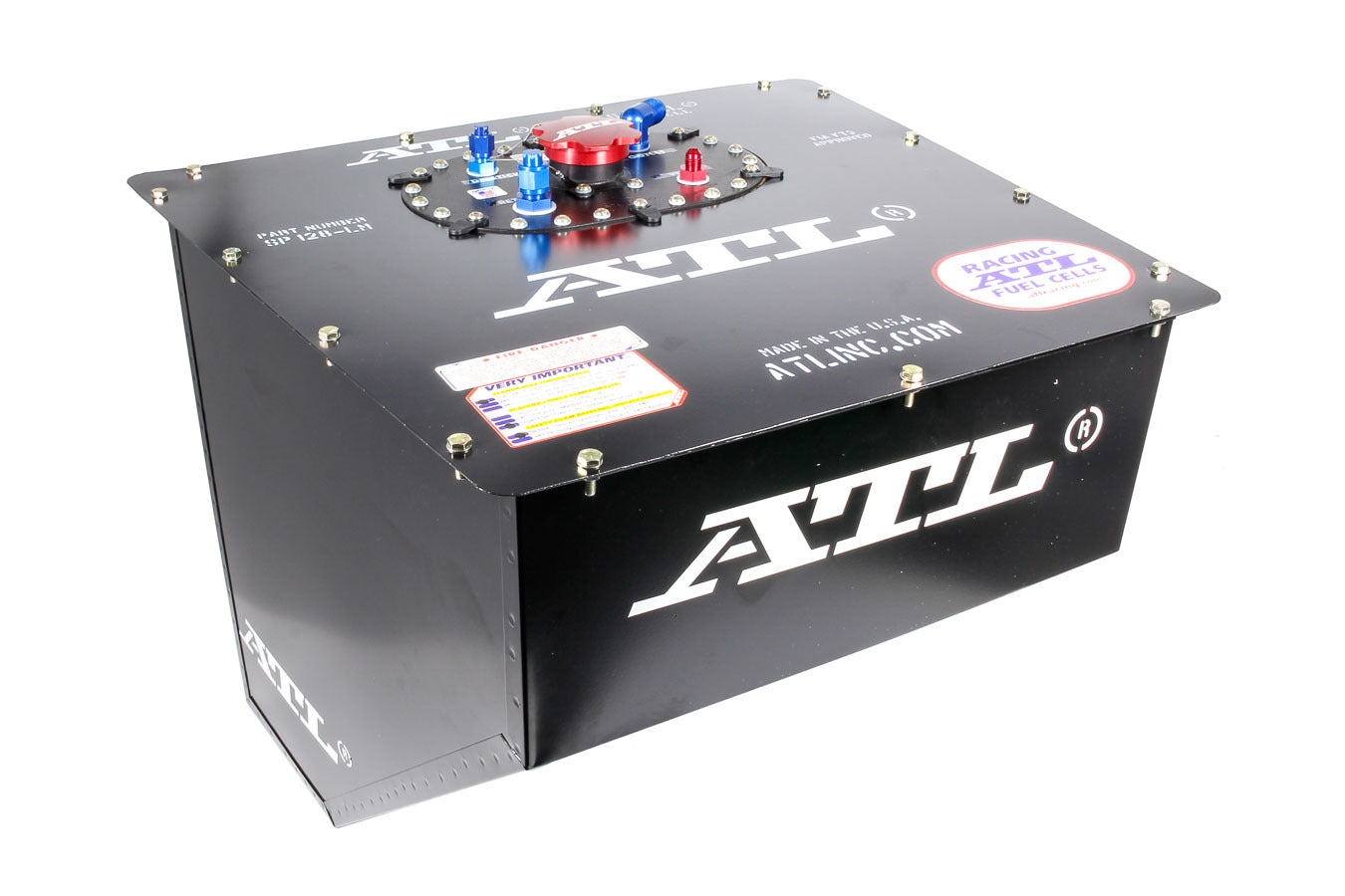 Atl Fuel Cells Fuel Cell 28 gal. Wedge Black Widow MPN ATLSP128-LM Model S