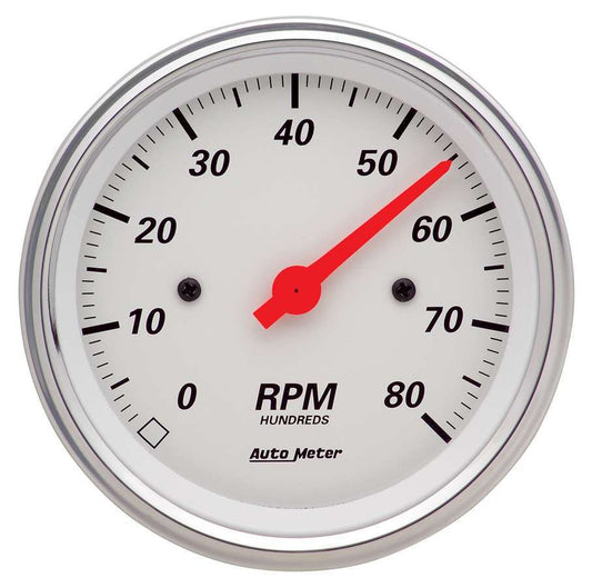 Autometer 3-3/8in A/W Street Rod Tach MPN ATM1390
