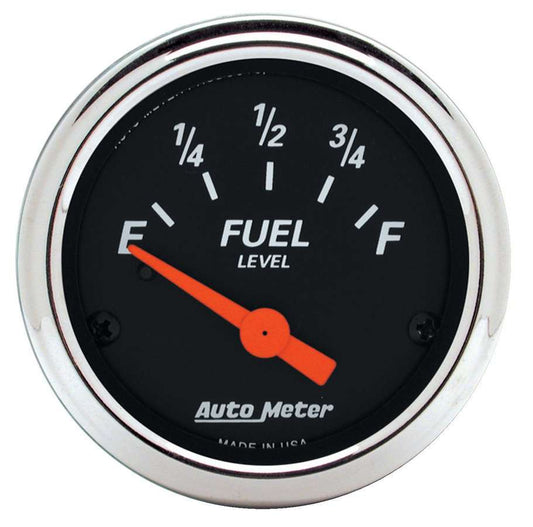 Autometer 2-1/16 D/B Fuel Level Gauge 0-90 Ohms MPN ATM1422