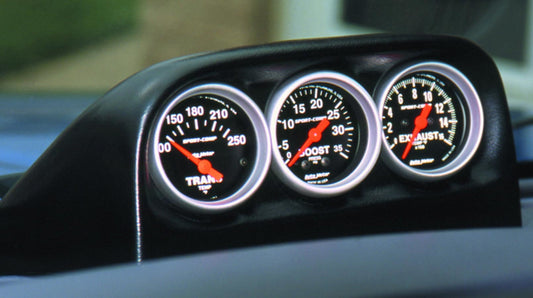 Autometer 2-1/16in Triple Gauge Pod- 98-02 Dodge Ram MPN ATM15002 For Dodge Fullsize Truck RAM 1998-2002