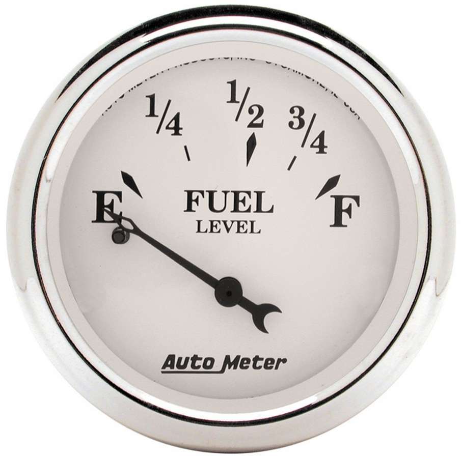 Autometer Old Tyme White 2 1/16in Fuel Pre 65 GM MPN ATM1607