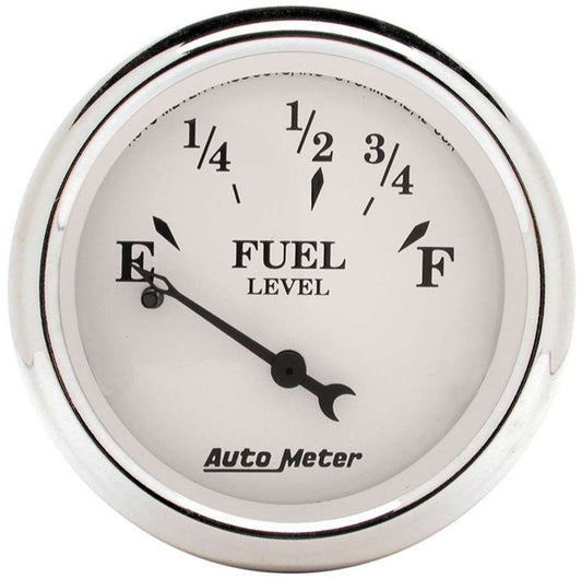 Autometer Old Tyme White 2 1/16in Fuel Pre 65 GM MPN ATM1607