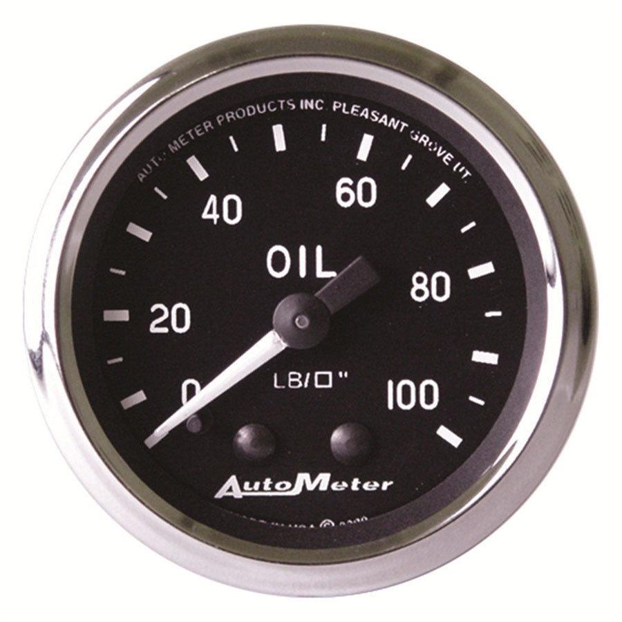 Autometer 2-1/16in Cobra Series Oil Pressure Gauge MPN ATM201006
