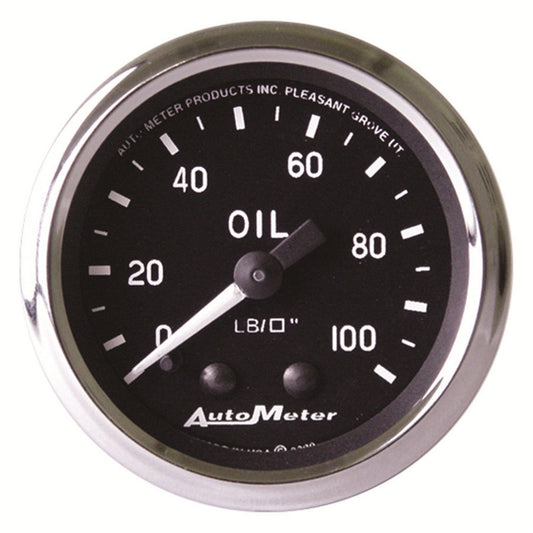 Autometer 2-1/16in Cobra Series Oil Pressure Gauge MPN ATM201006