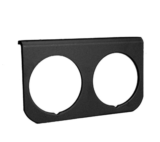 Autometer 2-Hole Aluminum Panel MPN ATM2237 For Universal use