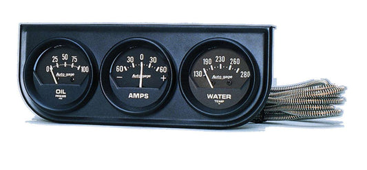 Autometer 2in Black Mech.Gauge Pnl MPN ATM2347