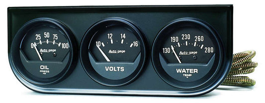 Autometer 2in Black Mech.Gauge Pnl MPN ATM2348