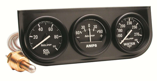Autometer 2in Blk Mech Gauge Pnl MPN ATM2393