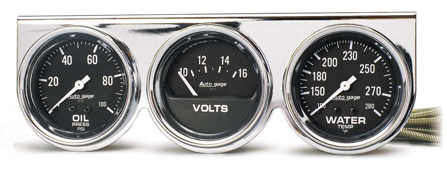 Autometer 2-5/8 Chrm Mech Gauge Pn MPN ATM2399